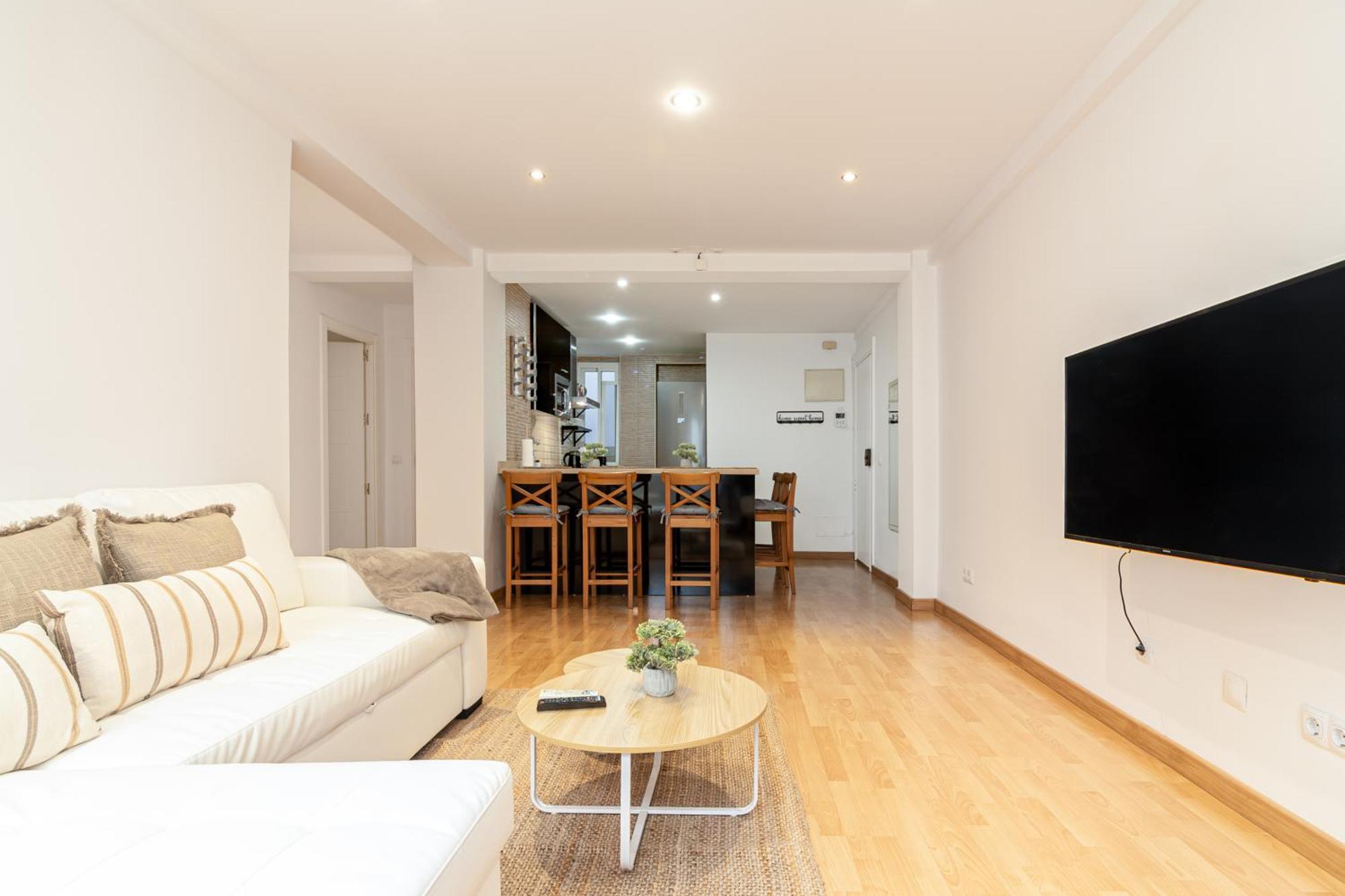 Malaga Center Flat Soho Modern 2Br Appartement Buitenkant foto